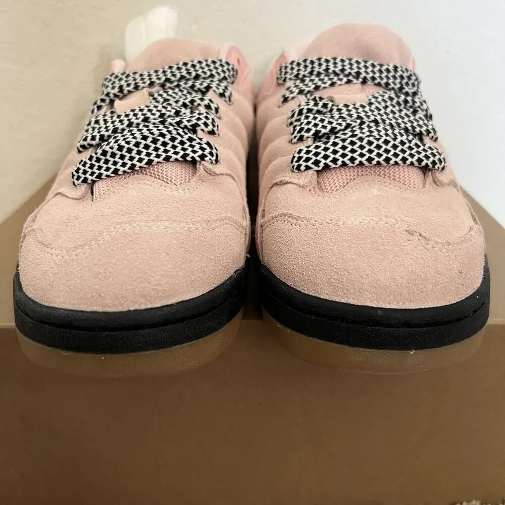 Jordan Men Pink Black Gum Suede Skate Nike Session Size 9 IB3731-600 New